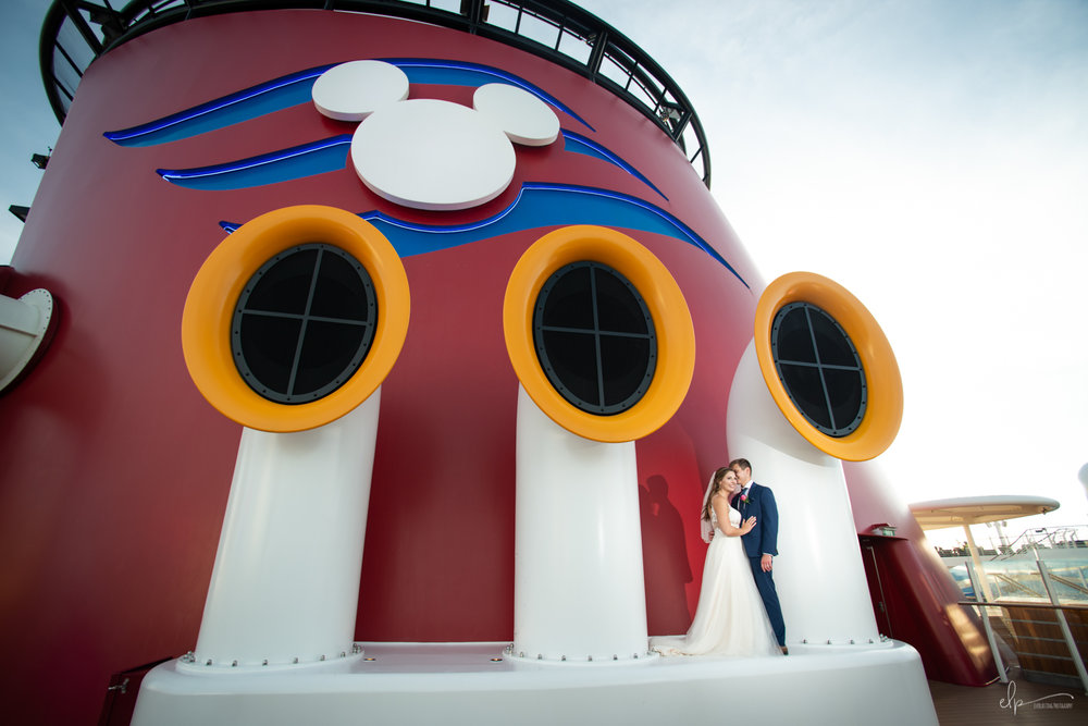 disney dream wedding photos on disney cruise line