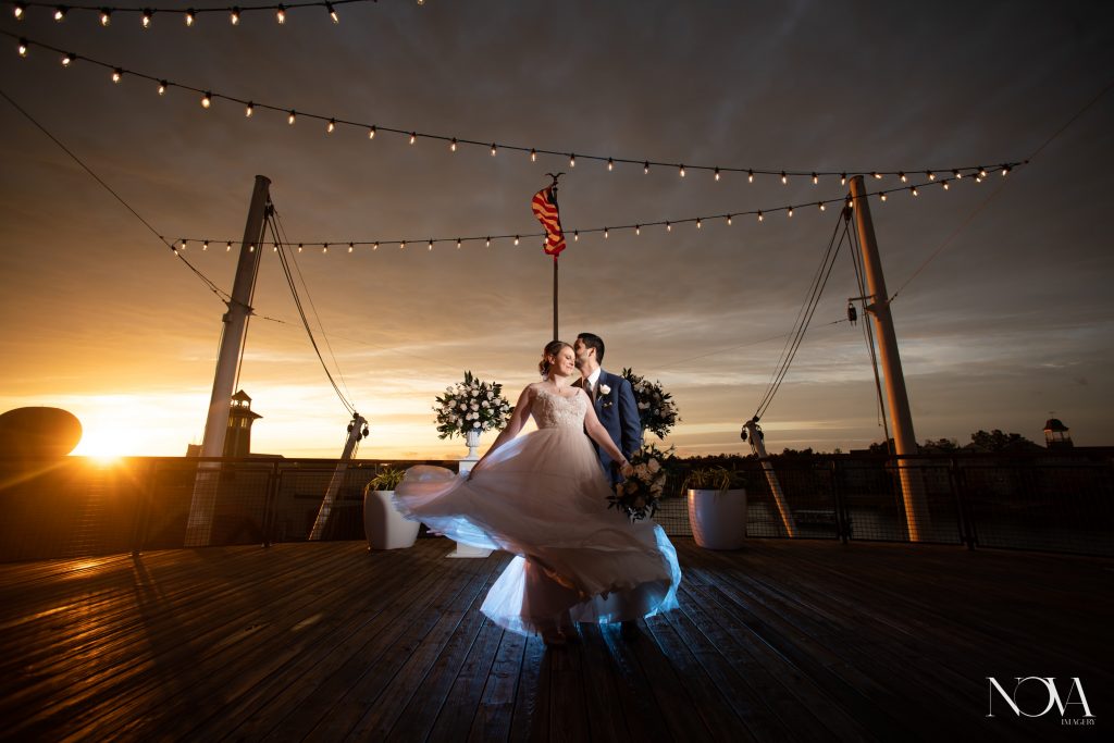 Disney Springs' Paddlefish Wedding Photographer
