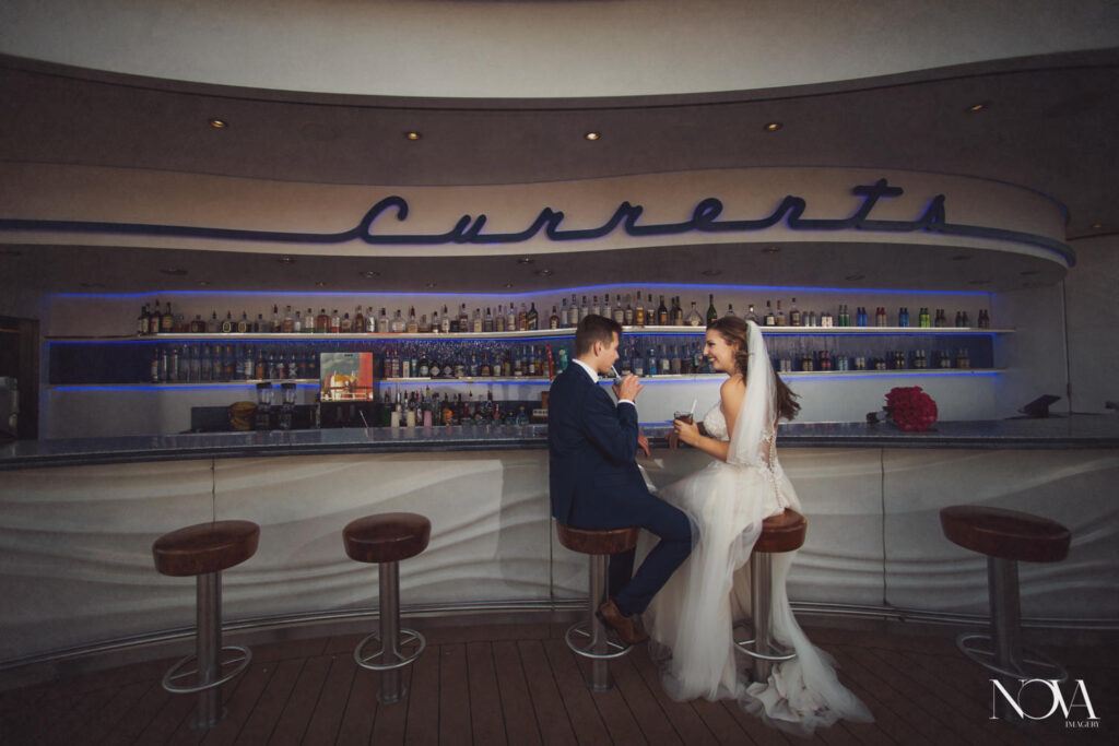 Nova Imagery captures DCL wedding photography throughout the ship.
