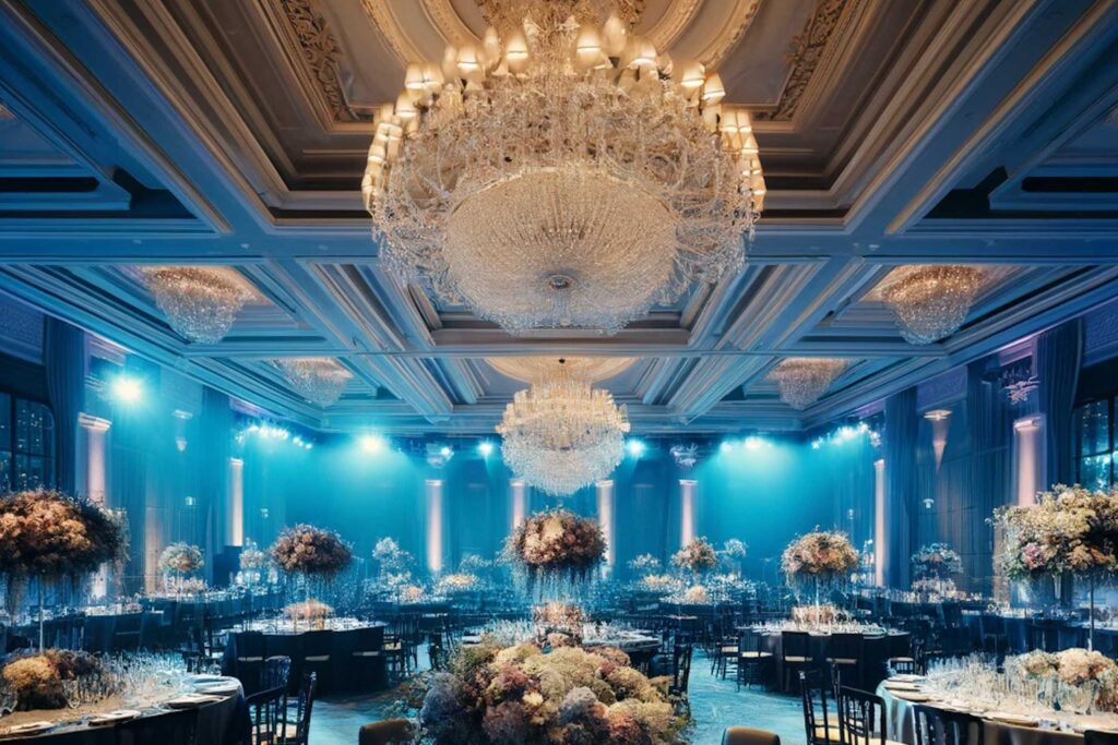 Grand ballroom at Westgate Lakes Resort, a Florida wedding venue