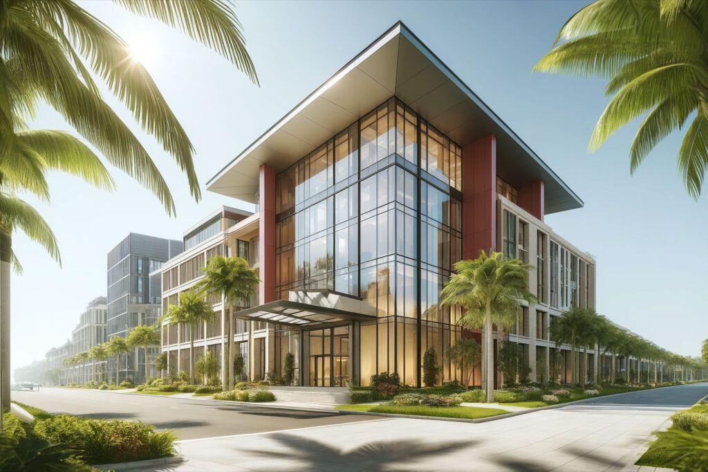 Exterior photo of Rosen Event Center, an Orlando wedding venue